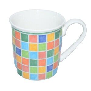 Villeroy & Boch Mug Twist Alea Limone Multicolor Block Breakfast Coffee Cup